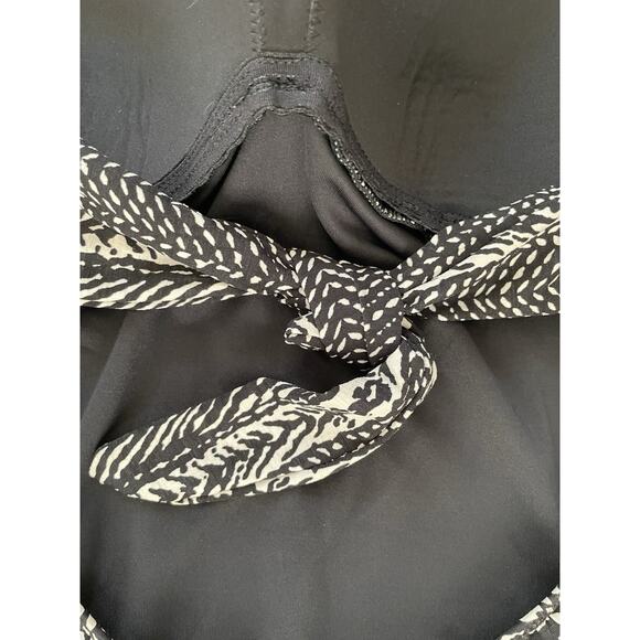 Robin Piccone Swim One Piece Swimsuit Halter Print Swimwear - Picture 7 of 12